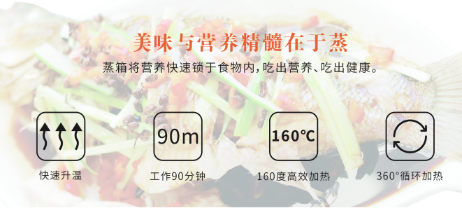 法瑞集成灶，美味與營養精髓在于蒸。